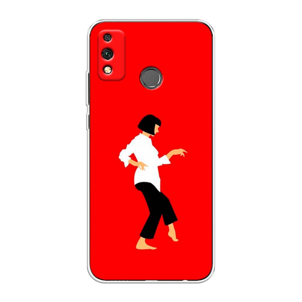 

Чехол Awog на Honor 9X Lite "Криминальное чтиво 1", Красный;белый;черный, 6104250-7