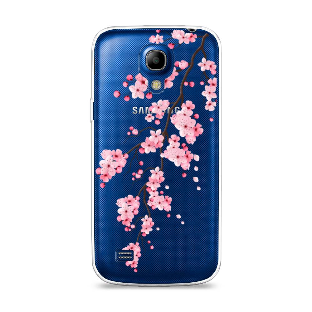 

Чехол Awog на Samsung Galaxy S4 mini / Самсунг S4 mini "Розовая сакура", Розовый;коричневый, 24050-8