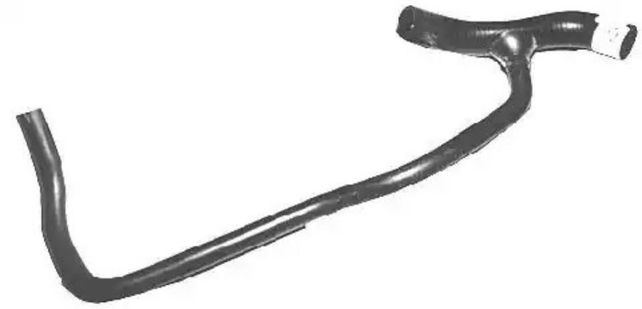 

ПАТРУБОК VW POLO 3 ОТВЕРСТИЯ Metalcaucho 07932
