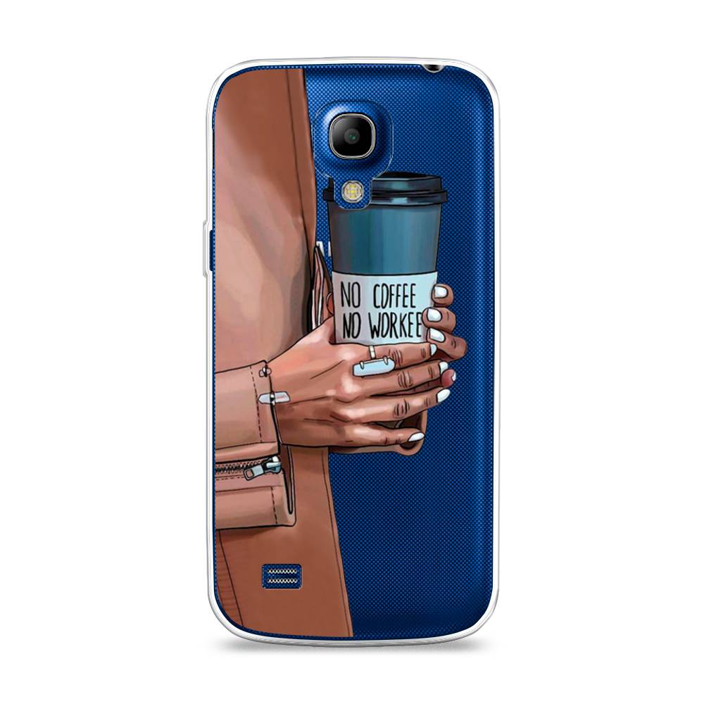 

Чехол Awog на Samsung Galaxy S4 mini / Самсунг S4 mini "No coffee", Коричневый;серый, 24050-7