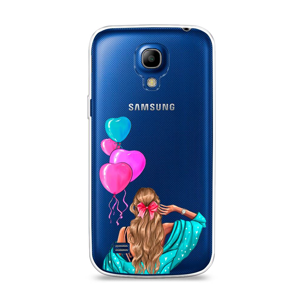 

Чехол Awog на Samsung Galaxy S4 mini / Самсунг S4 mini "День Рождения", Голубой;розовый;бежевый, 24050-7