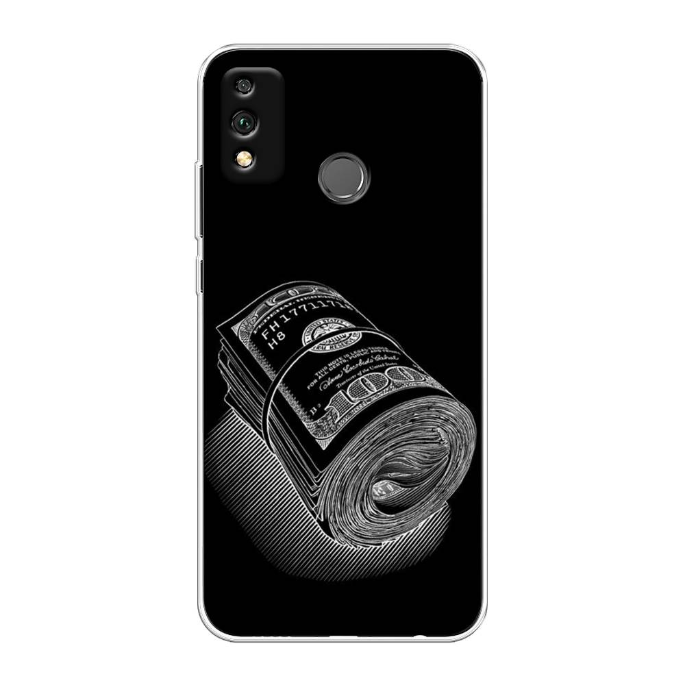 

Чехол Awog на Honor 9X Lite "Кубышка денег", Черный;серебристый, 6104250-5