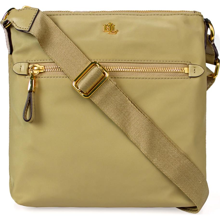 фото Сумка-клатч женская lauren ralph lauren lr431803938004 light beige crossbody