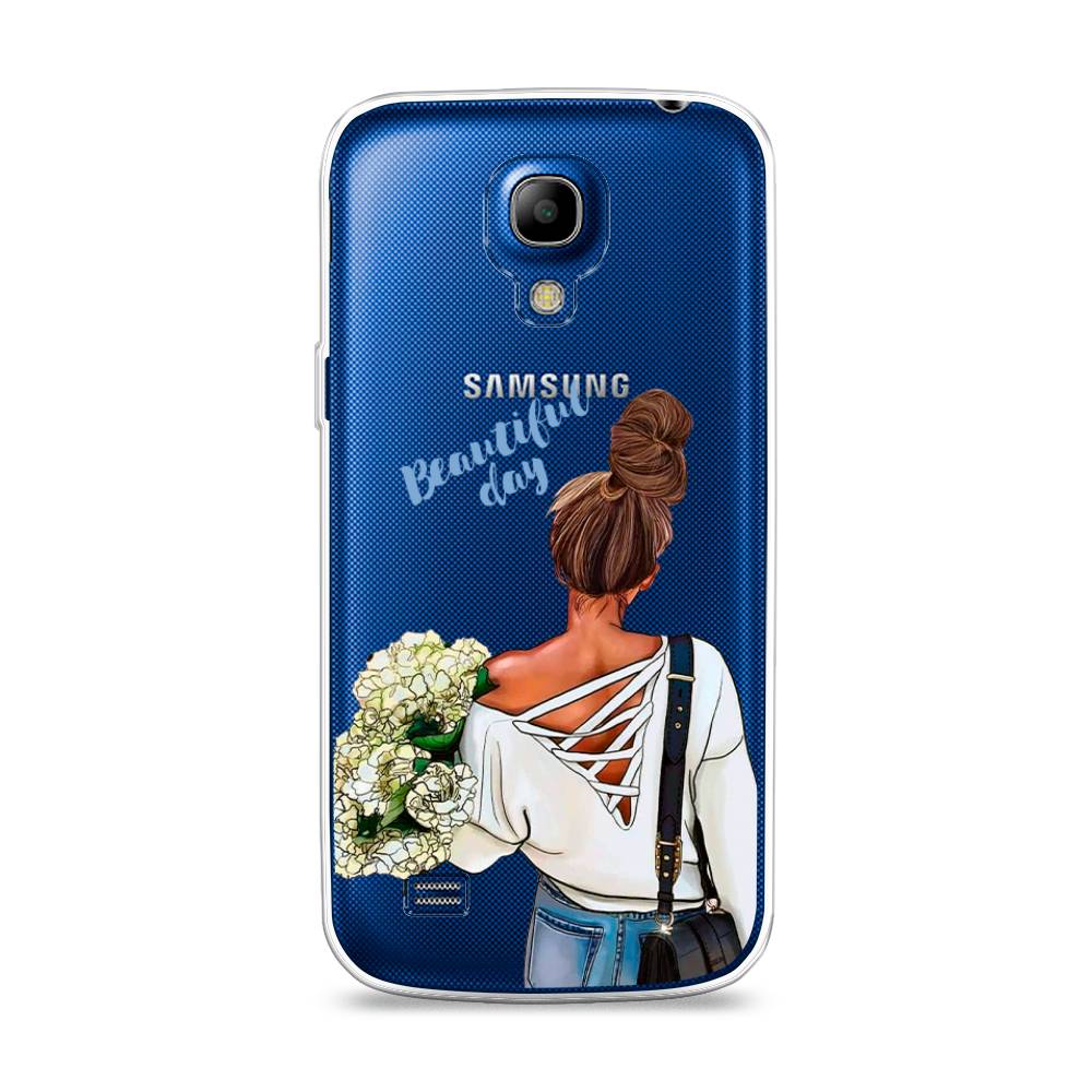 

Чехол Awog на Samsung Galaxy S4 mini / Самсунг S4 mini "Beautiful day vector", Коричневый;белый;зеленый, 24050-6