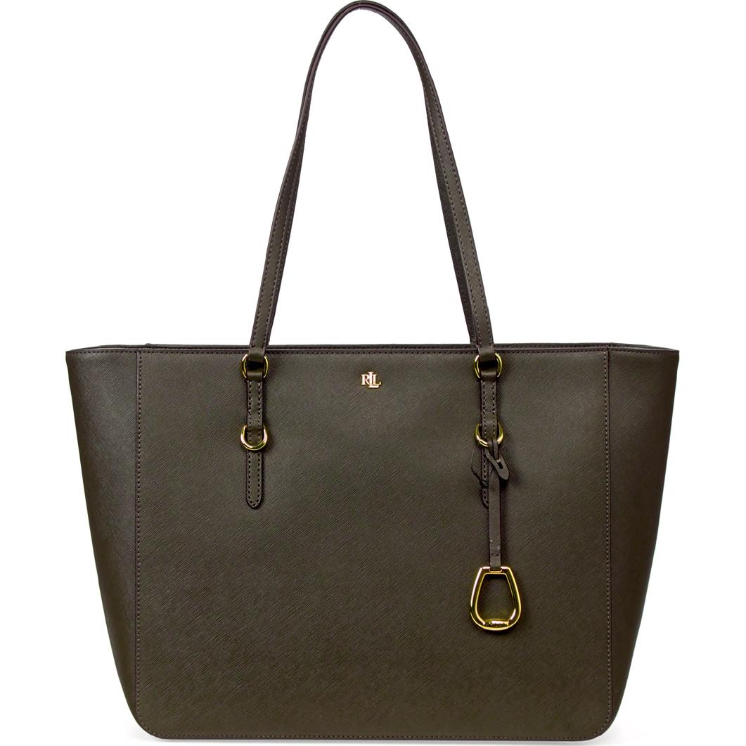 фото Сумка женская lauren ralph lauren lr431802424004 green tote