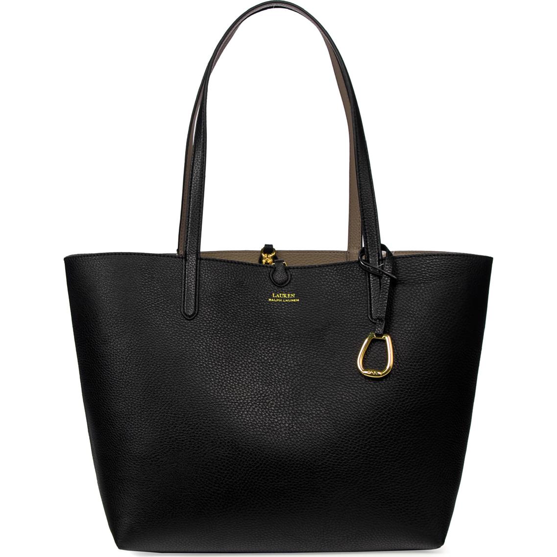 фото Сумка женская lauren ralph lauren lr431795329001 black tote