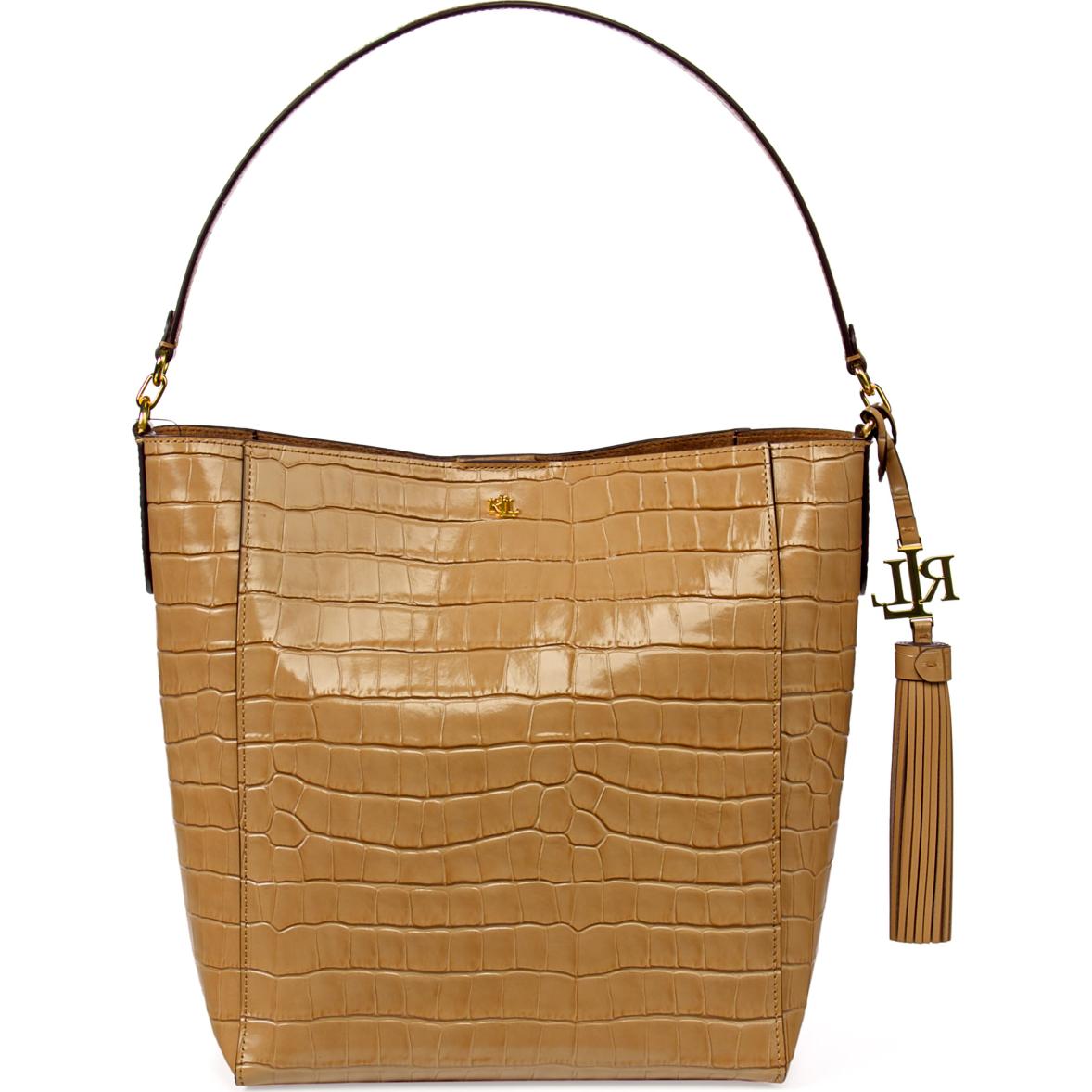 фото Сумка женская lauren ralph lauren lr431795119007 natural shoulder bag