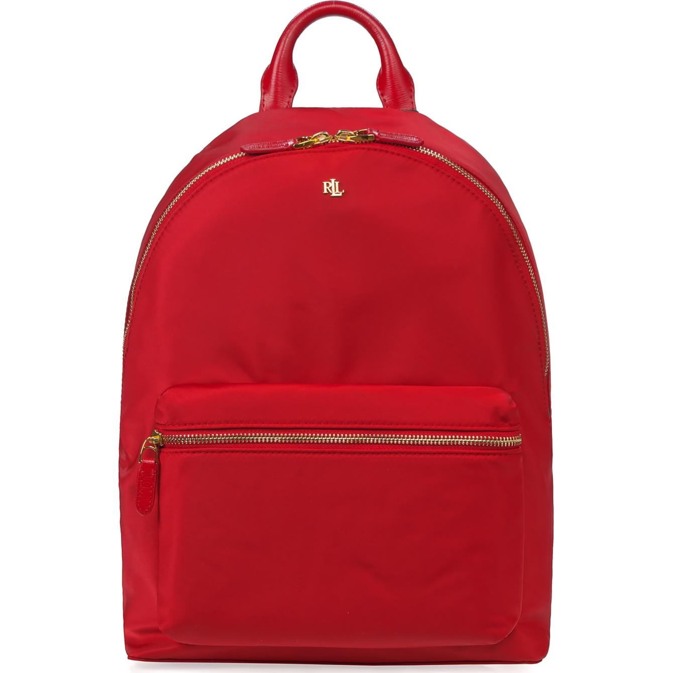 фото Сумка-рюкзак женская lauren ralph lauren lr431795043002 red backpack
