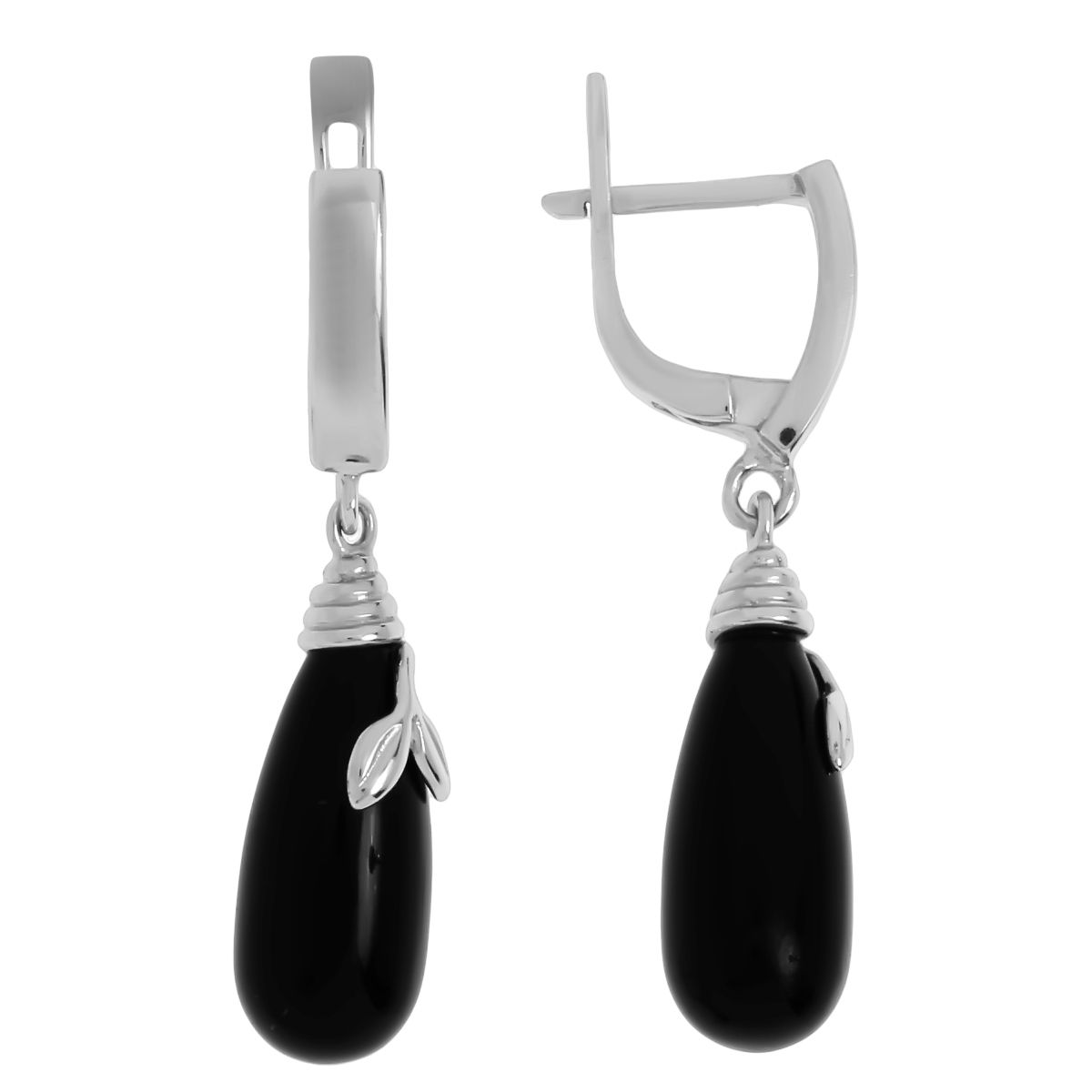 

Серьги из серебра с ониксом Balex Jewellery 2429930061, 2429930061