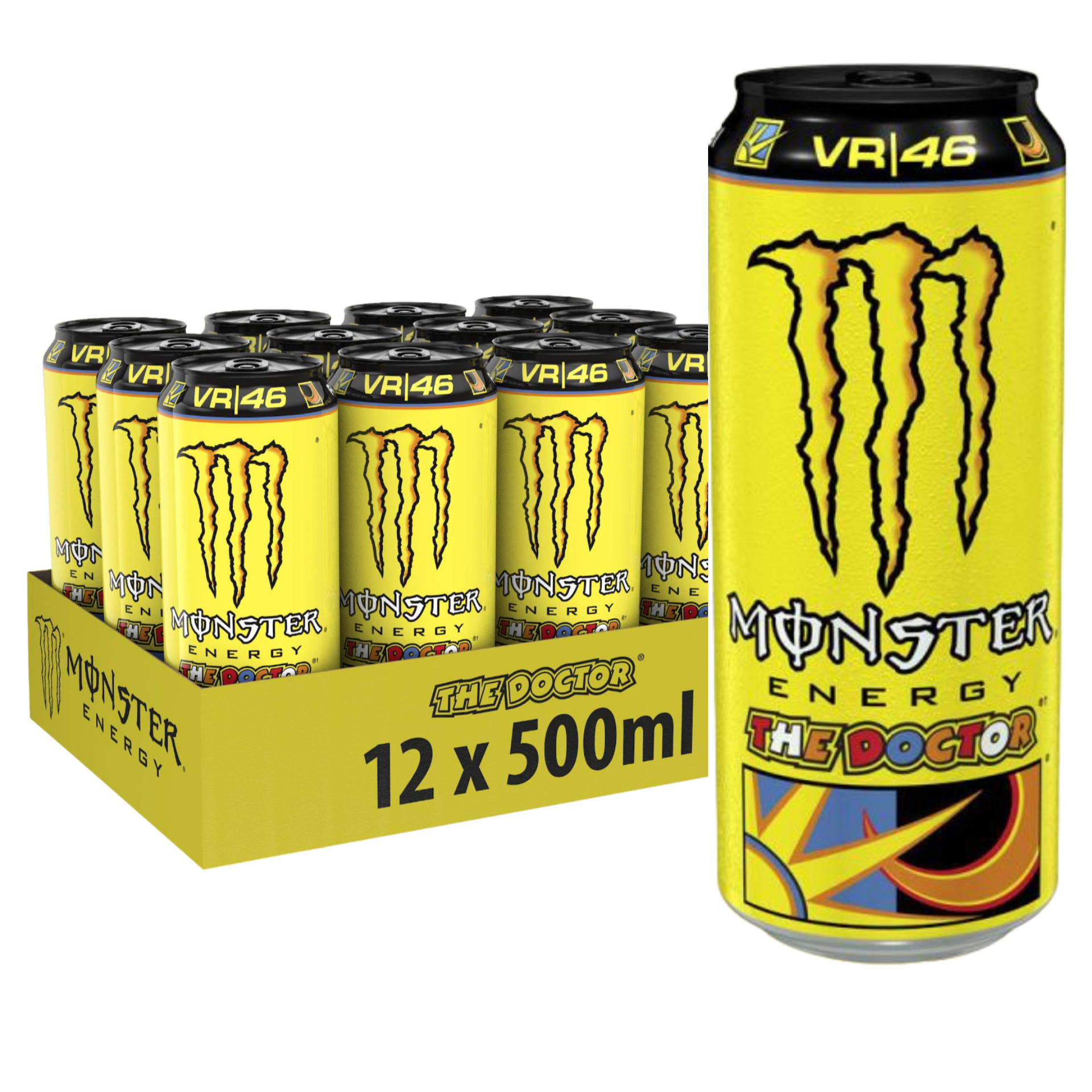 Энергетический напиток Monster Energy The Doctor, 500 мл х 12 шт