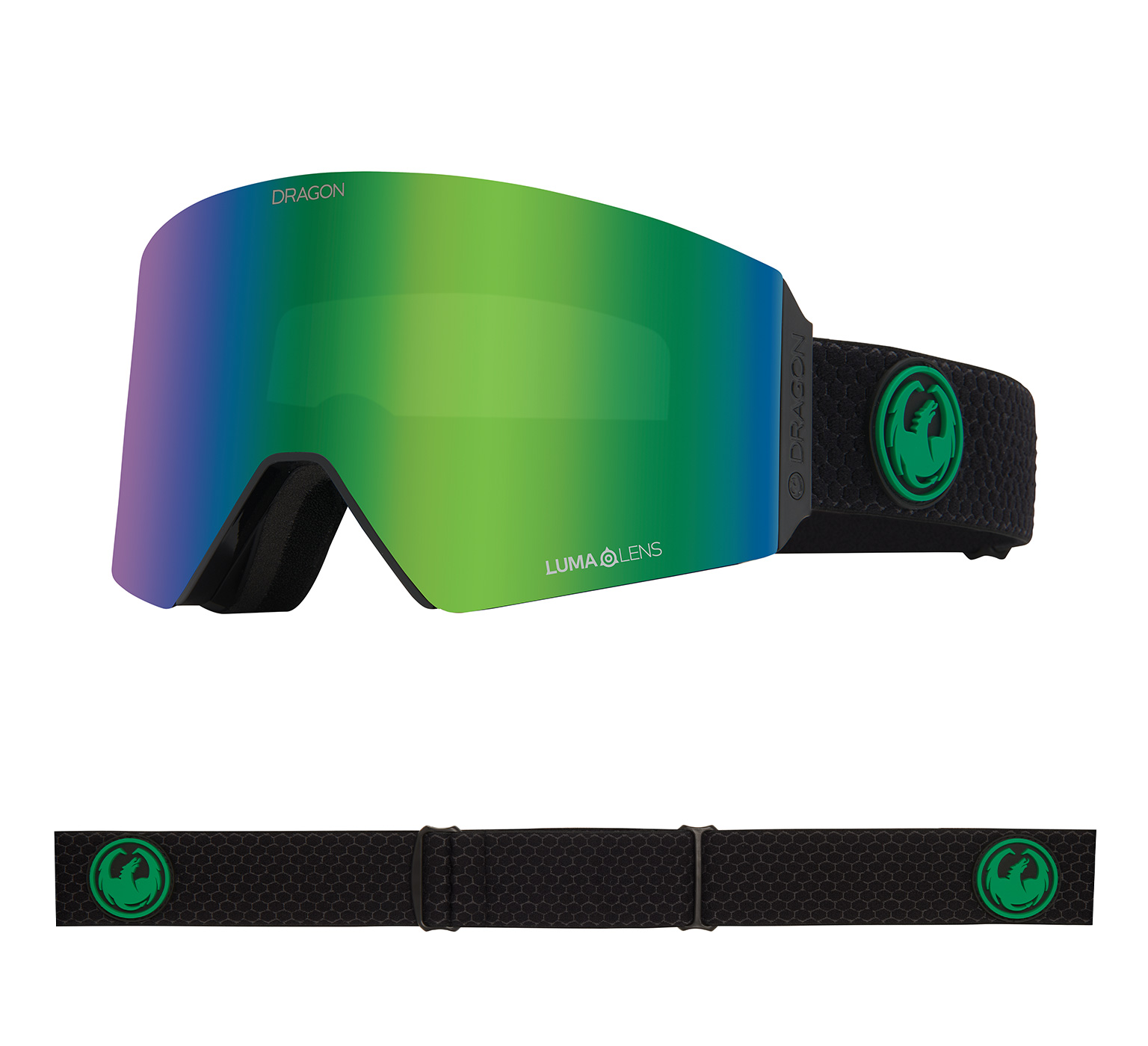 

Очки Горнолыжные Dragon 2021-22 Rvx Otg Split/Ll Green Ion + Ll Amber (Us:m), Rvx Otg