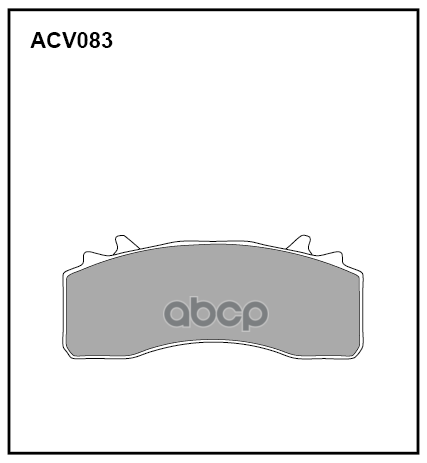 

Тормозные колодки ALLIED NIPPON дисковые acv083khd