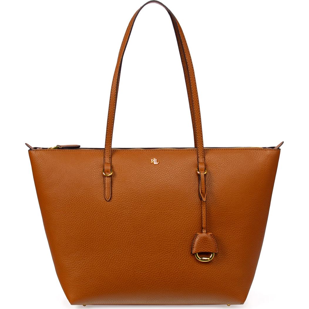 фото Сумка женская lauren ralph lauren lr431752879011 brown tote