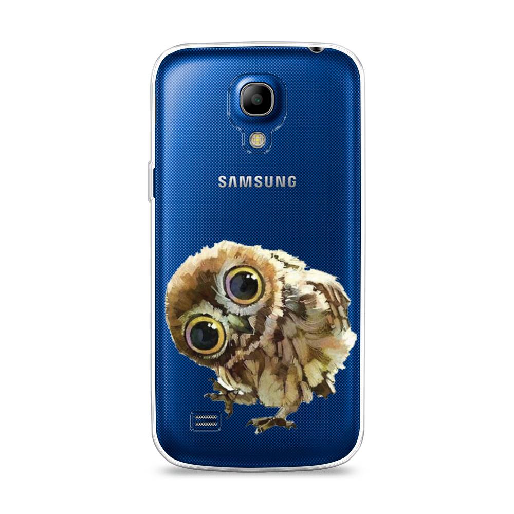 

Чехол Awog на Samsung Galaxy S4 mini / Самсунг S4 mini "Любопытный совенок", Коричневый;белый;прозрачный, 24050-1