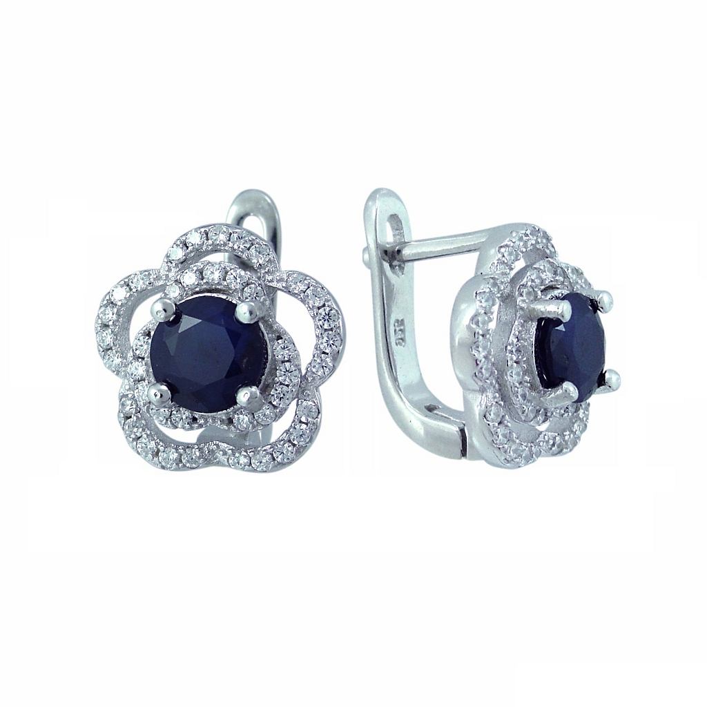 

Серьги из серебра с гранатом Balex Jewellery 2405937361, 2405937361