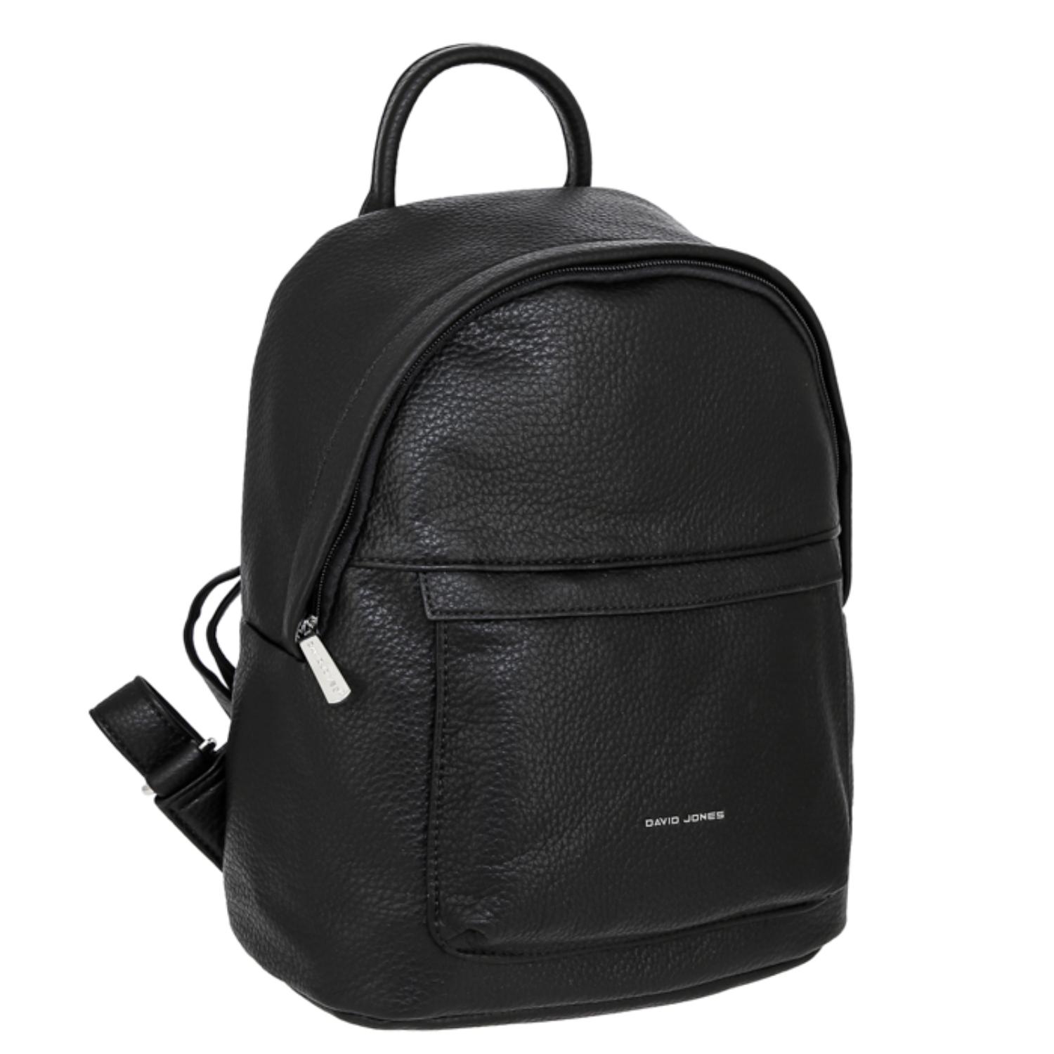 

Рюкзак женский David Jones 7013-2 черный, 25х13х31 см, 7013-2
