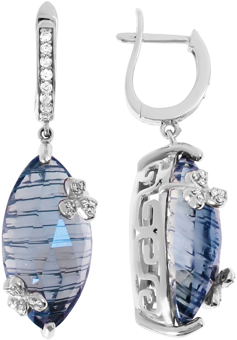 

Серьги из серебра с кварцем Balex Jewellery 2416930133, 2416930133