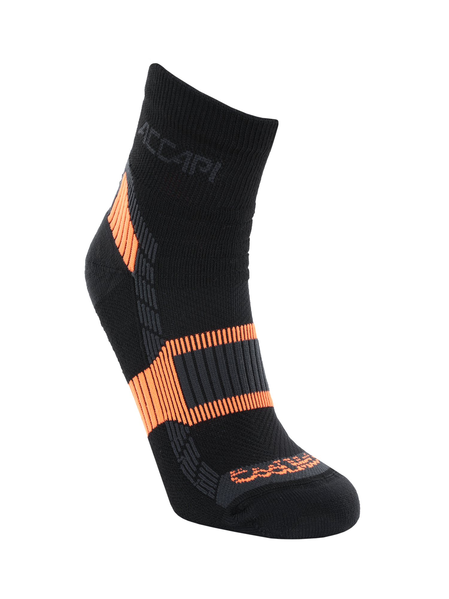 

Носки Accapi 2023 Running Coolmax Black/Orange (Eur:42-44), Черный;оранжевый, Running Coolmax