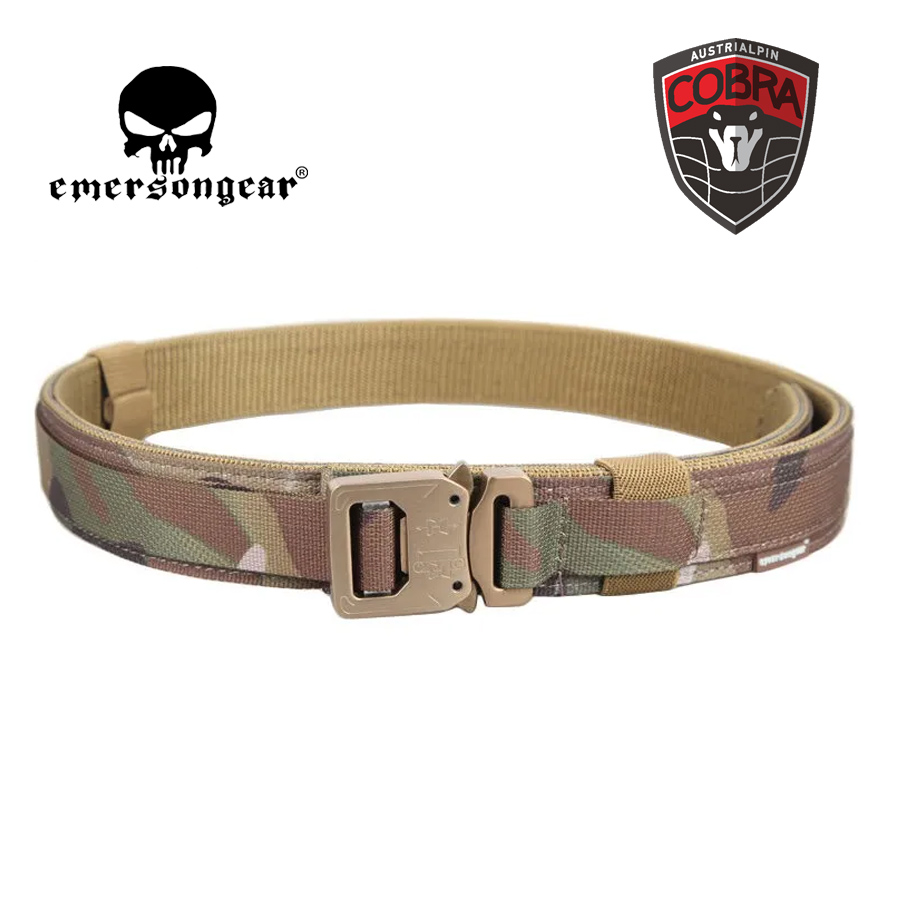 Тактический ремень EmersonGear Hard 1.5 Inch Shooter Belt Мультикам M