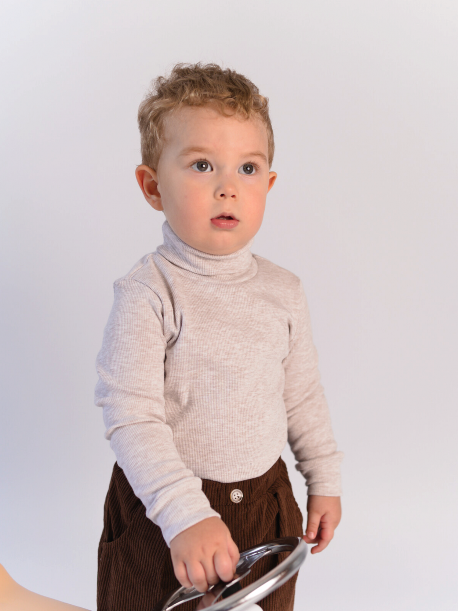 Водолазка детская ЖАНЭТ Ж219/БЖМ бежевый,92