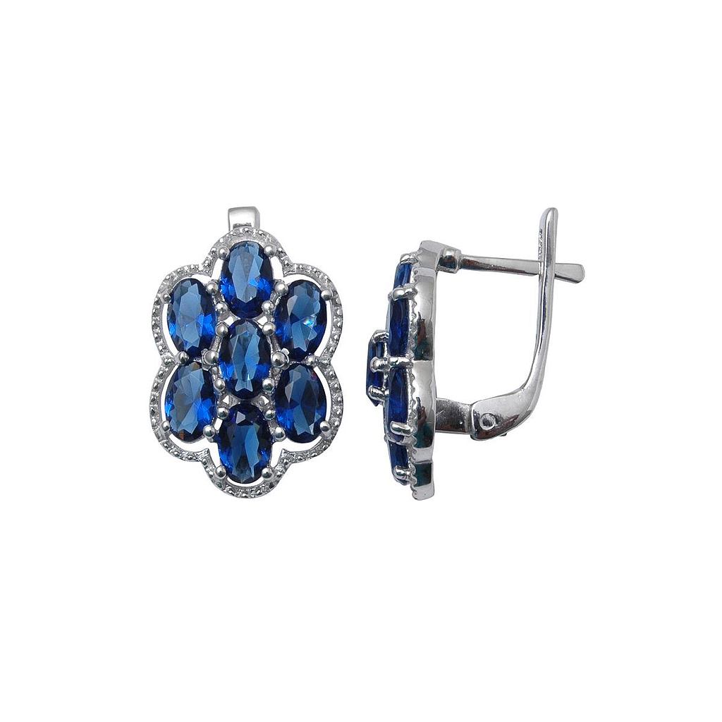 

Серьги из серебра с сапфиром Balex Jewellery 2410931520, 2410931520