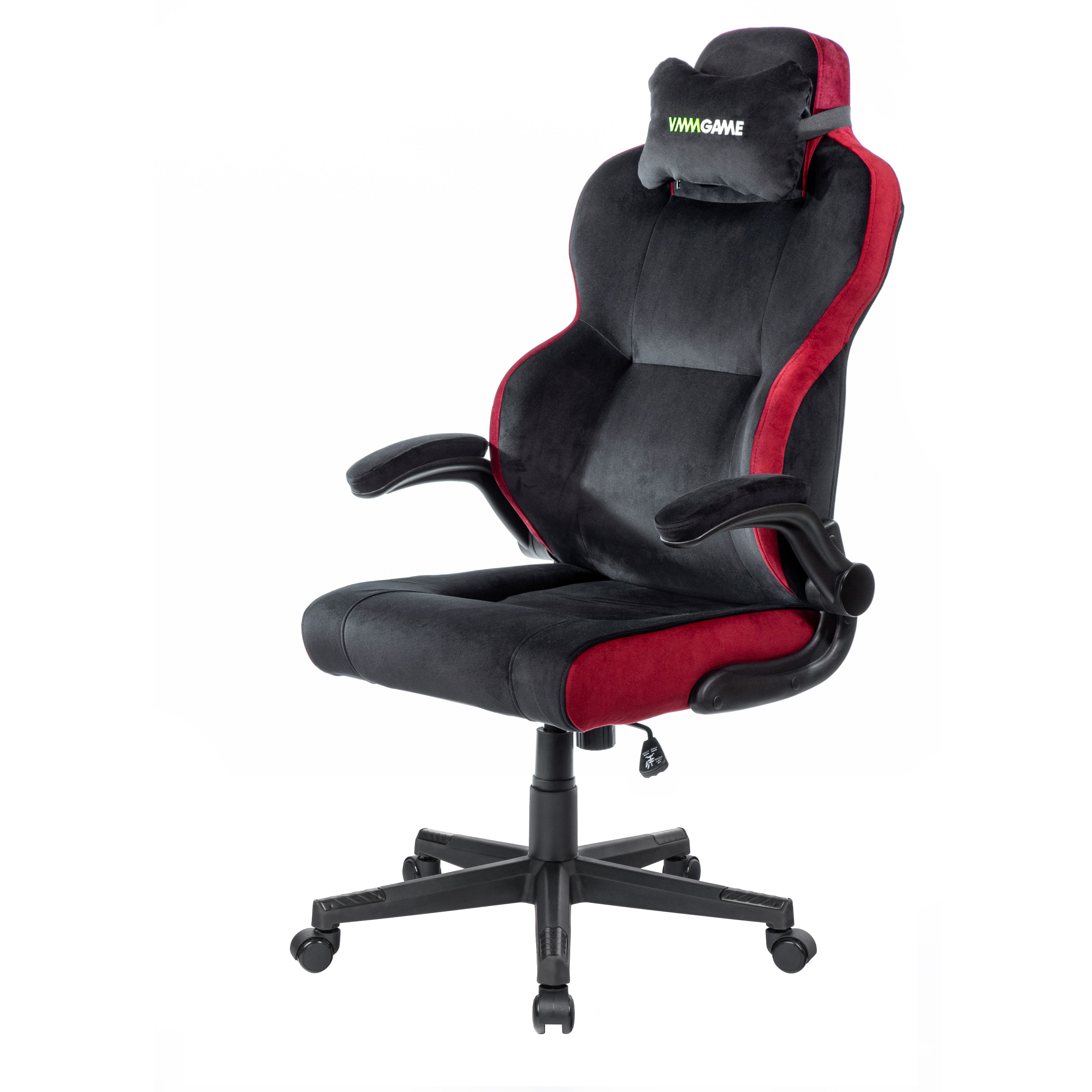 фото Кресло компьютерное игровое vmmgame unit velour xd-a-vrbkrd red