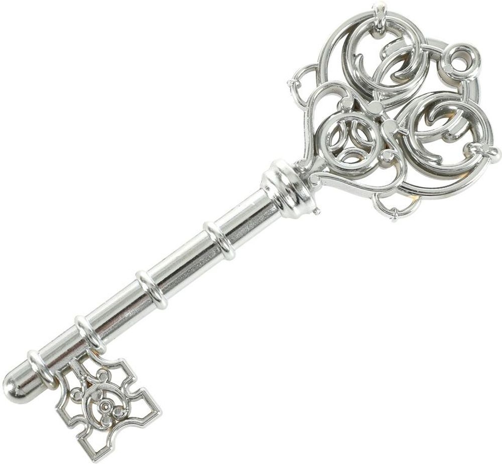 

Елочная игрушка Ключик Key-4 131997 15 см 1 шт. серебристый, Ключик Key-4