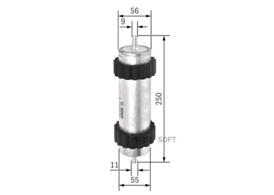 

BOSCH Фильтр топливный BOSCH F026402808