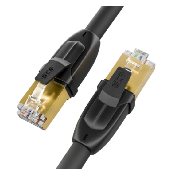 Патч-корд GCR Deluxe FTP cat.6 10 Гбит/с RJ45 LAN 0,3м