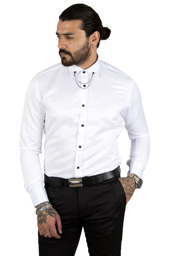 

Рубашка мужская DeepSEA ALBEY2209613 белая 2XL (товары доставляются из-за рубежа), ALBEY2209613