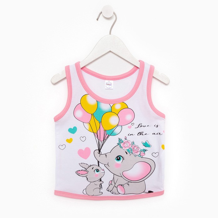

BONITO KIDS Майка для девочки, цвет розовый, рост 92, 454552