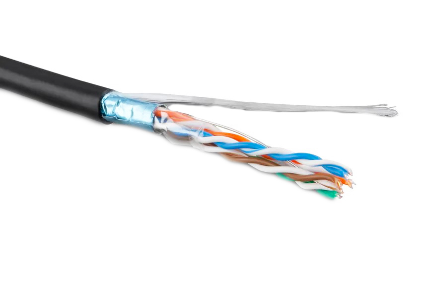 Кабель Hyperline кабель сетевой без разъемов 500м (236290) кабель для компьютера hyperline futp4 c5e s24 in lszh or 305