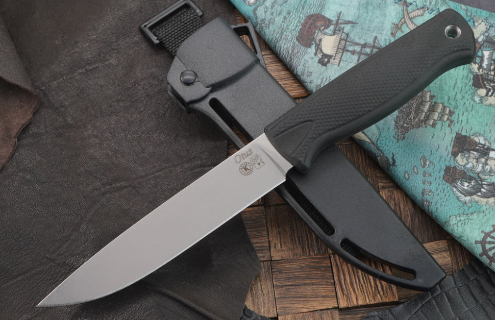 

Нож Кизляр и Owl Knife, Otus, Серебристый;черный, Otus