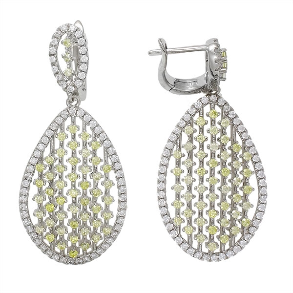 

Серьги из серебра с фианитом Balex Jewellery 2445910051, 2445910051