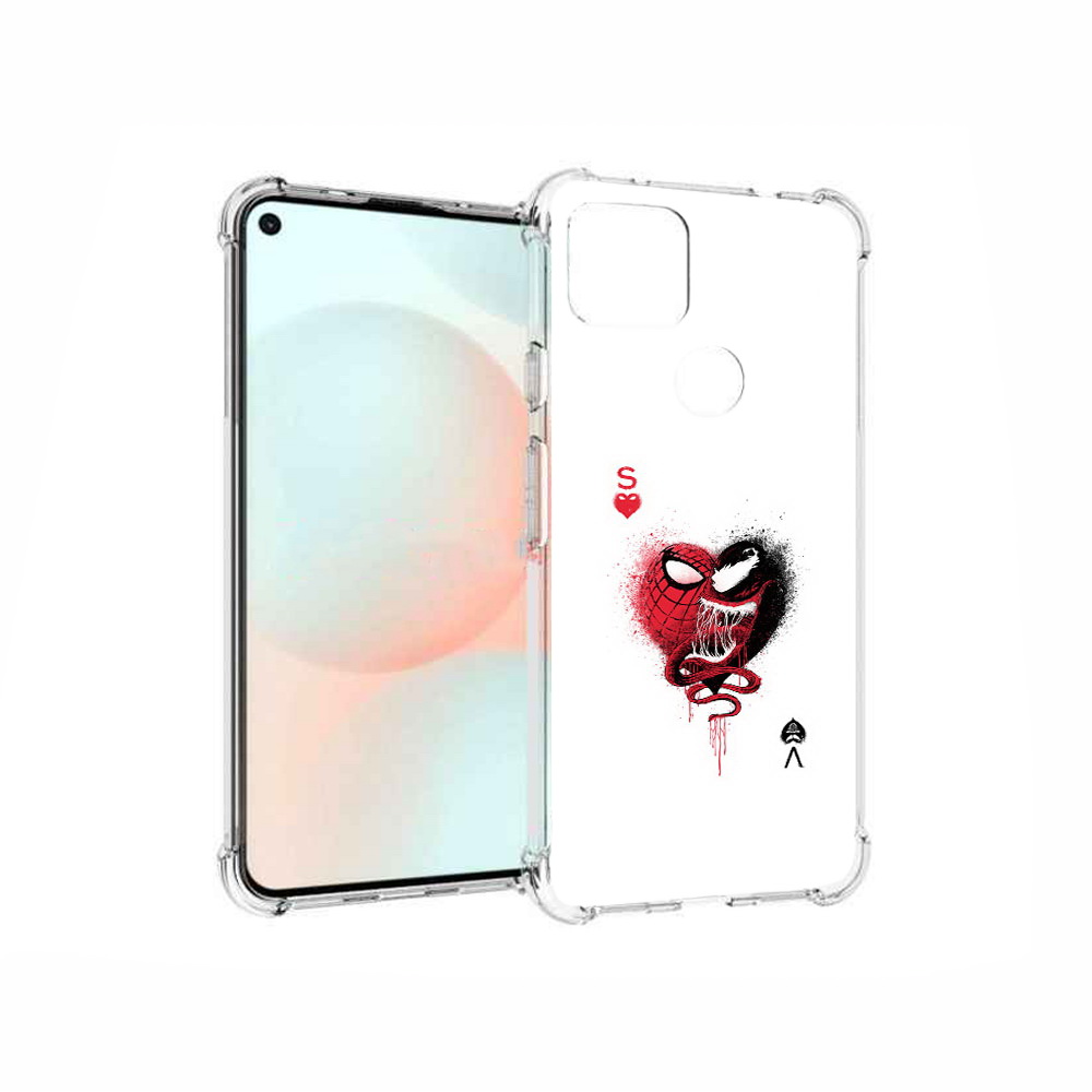 

Чехол MyPads Tocco для Google Pixel 5A Веном, Прозрачный, Tocco