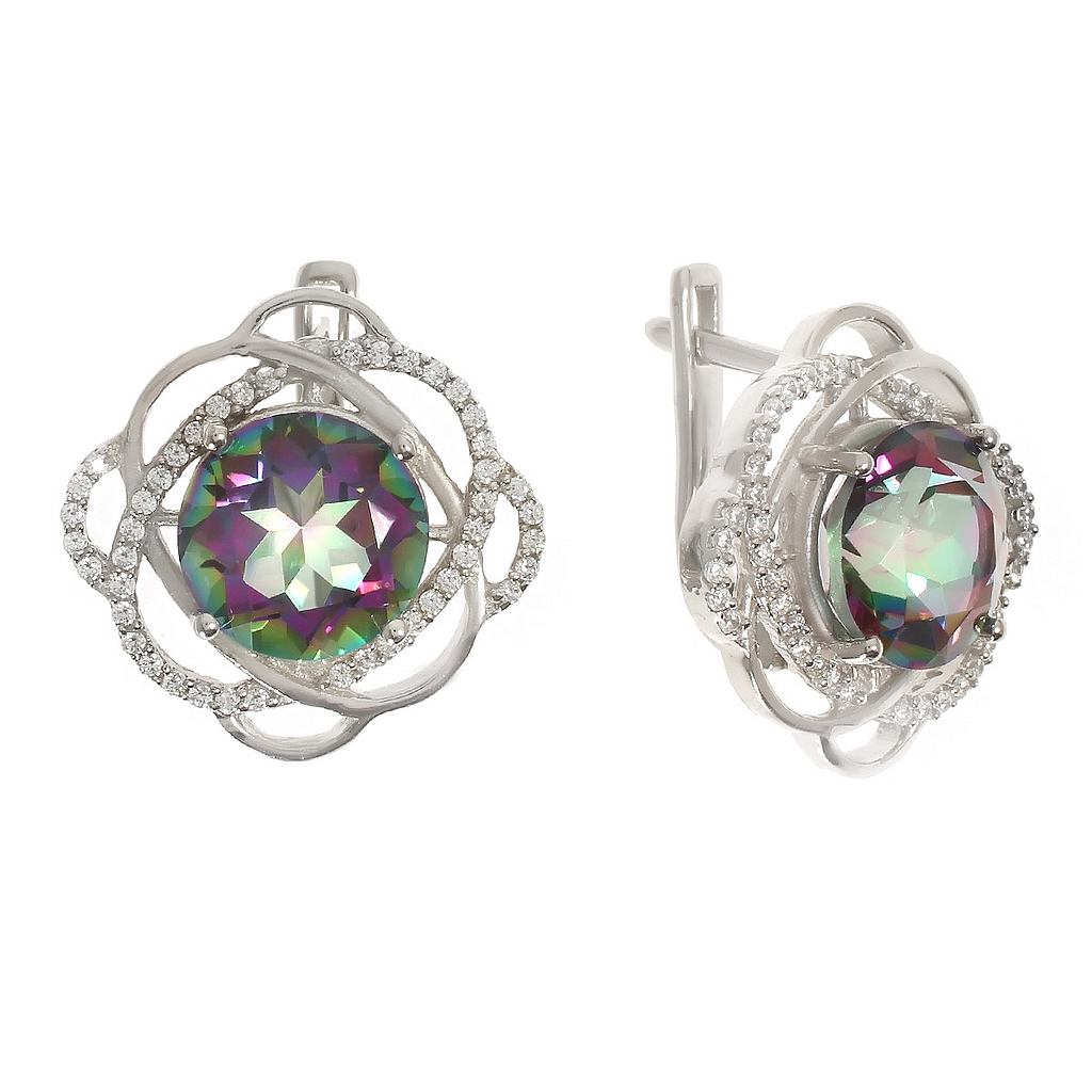 

Серьги из серебра с кварцем Balex Jewellery 2410931280, 2410931280