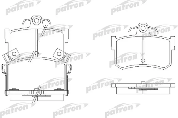 

Тормозные колодки PATRON дисковые PBP917