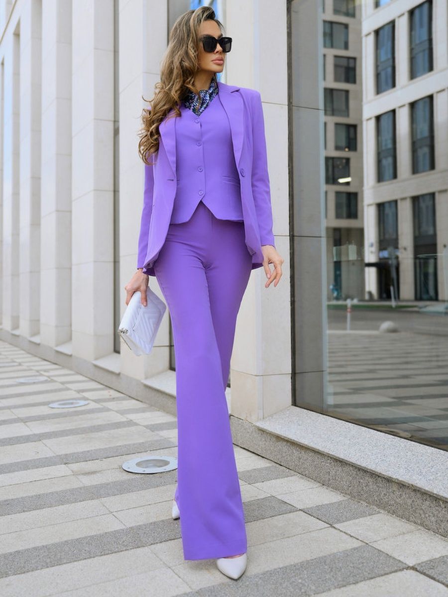 

Костюм женский AVEMOD БП3871 розовый 44 RU, БП3871