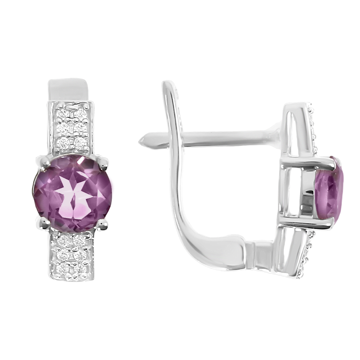 

Серьги из серебра с александритом Balex Jewellery 2410931329, 2410931329