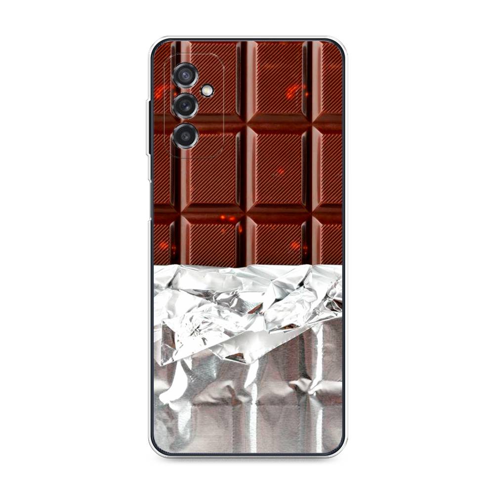 

Чехол на Samsung Galaxy M52 "Шоколад в обертке", Коричневый, 2104350-6