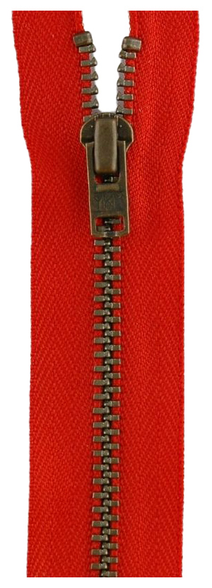 

Застежка-молния YKK 0643475/20, 820 алый тип 3 (4,5мм), неразъемная, 20см