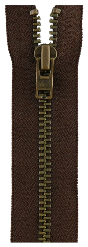 

Застежка-молния YKK 0643475/20, 570 палисандровый тип 3 (4,5мм), неразъемная, 20см