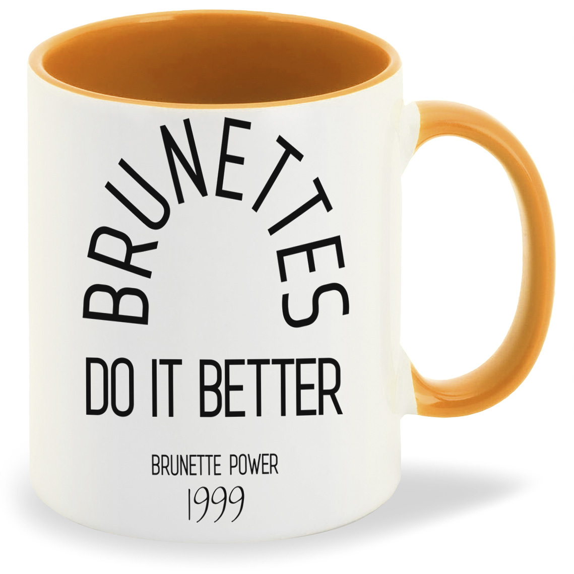 

Кружка CoolPodarok Brunettes do it Better, Brunettes do it Better