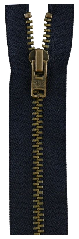 

Застежка-молния YKK 0643475/20, 058 темно-синий тип 3 (4,5мм), неразъемная, 20см