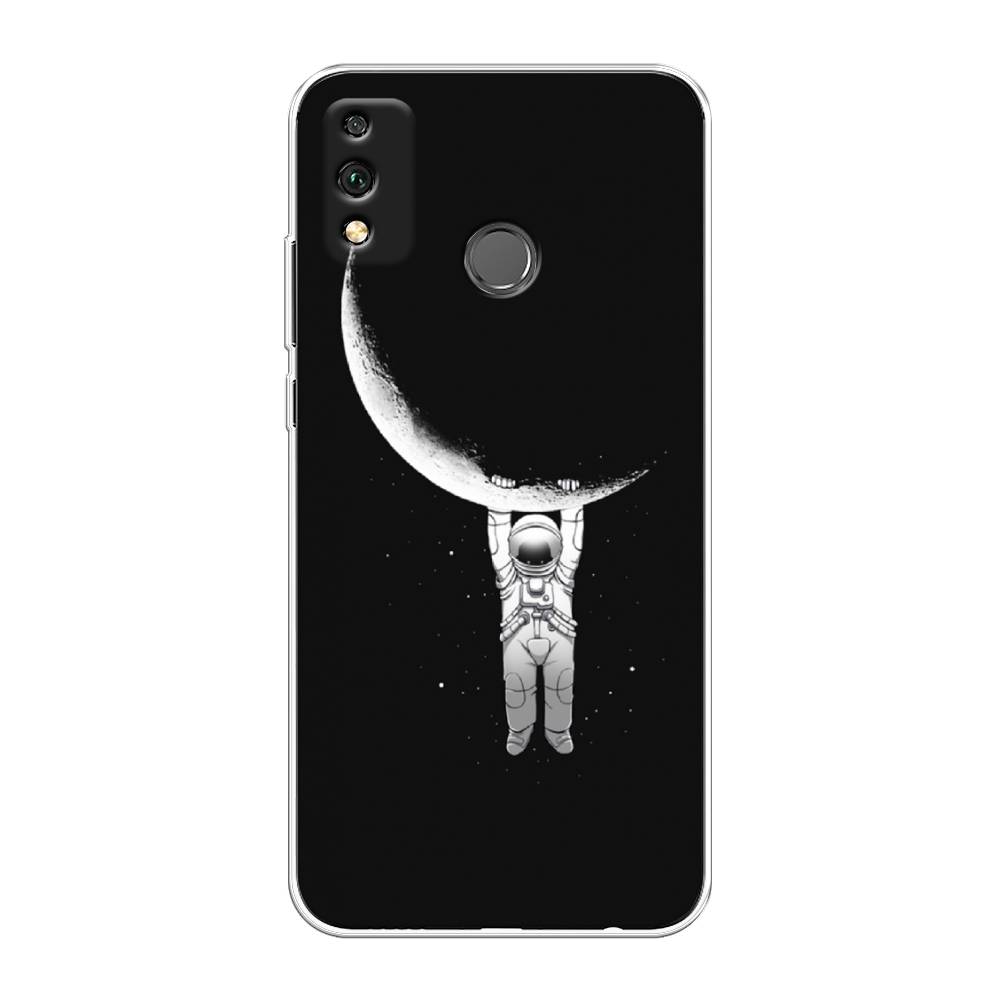 

Чехол Awog на Honor 9X Lite "Космонавт", Белый;черный, 6104250-4