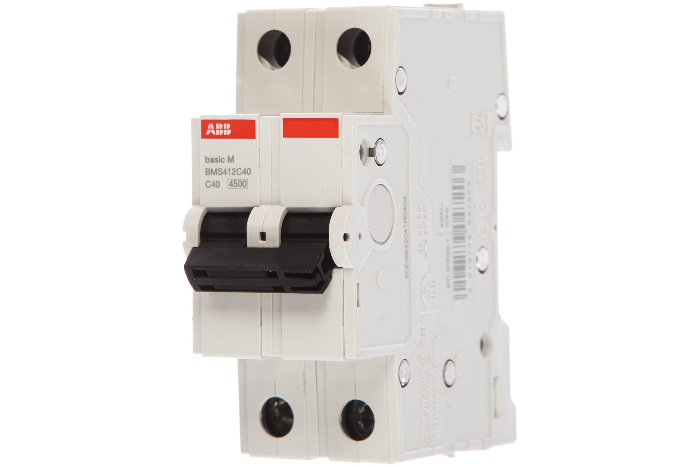 фото Abb basic m автоматический выключатель 2p, 40a,c, 4,5ка, bms412c40