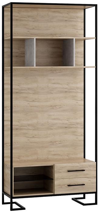 

Стеллаж под ТВ R-home Loft Дуб Натуральный Галифакс, Loft