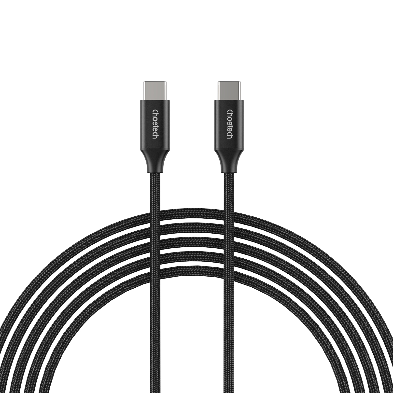 Кабель USB Type-C-USB Type-C Choetech 2 м черный