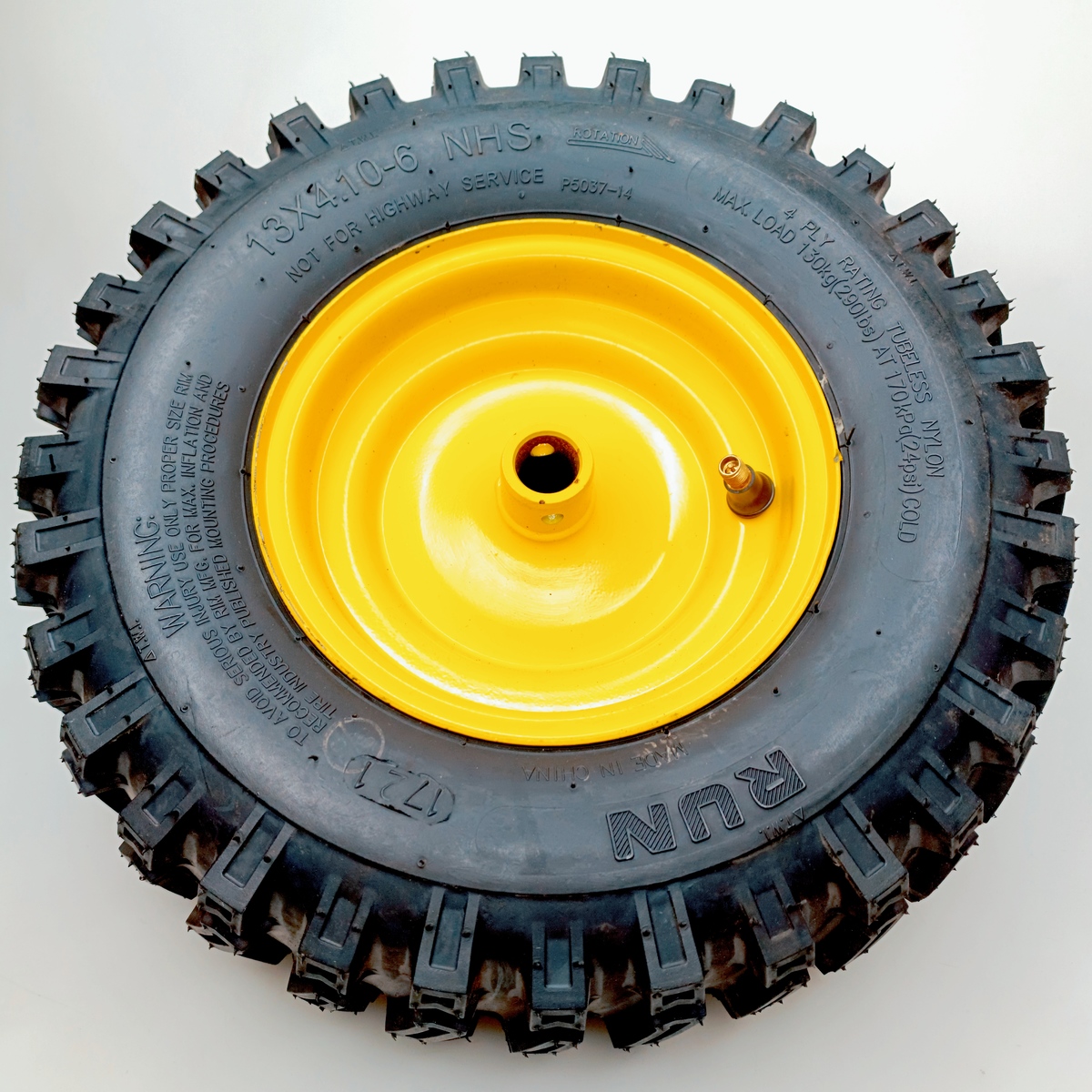 Колесо правое (жёлтое) для Huter SGC4000(168), SGC4100, арт. 61/66/814 колесо для грызунов тихое с металлическим стержнем 11 см жёлтое