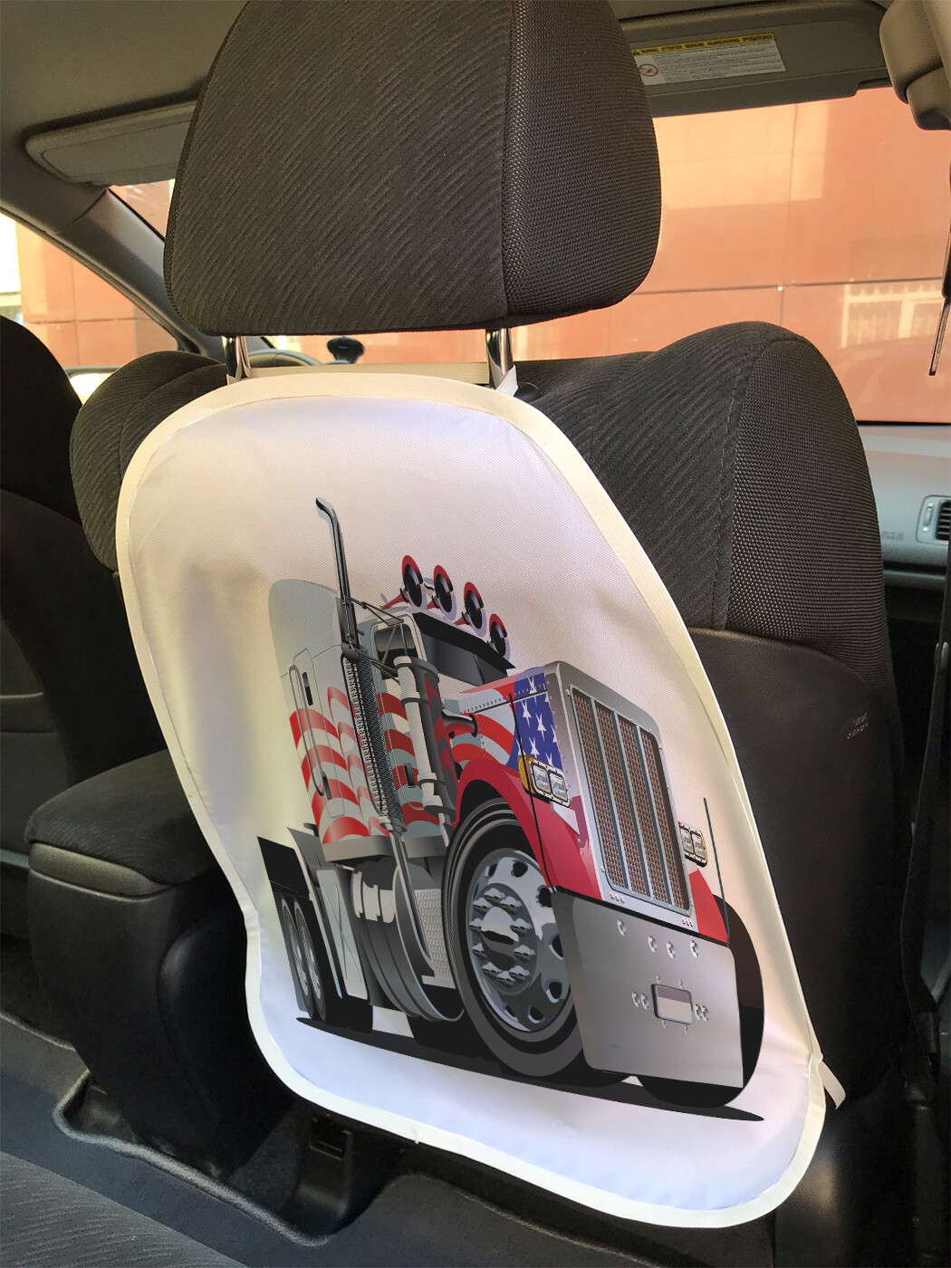 

Накидка на спинку сиденья JoyArty Американский тягач, 45х62, Американский тягач
